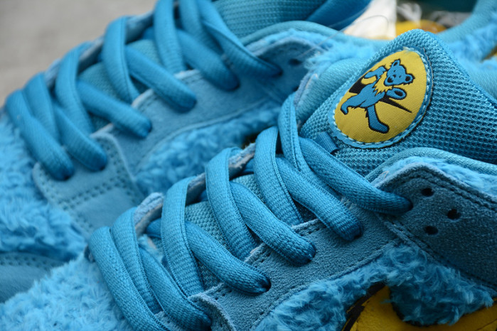 Grateful Dead x Nike SB Dunk Low "Blue Bear"-CJ5378-400