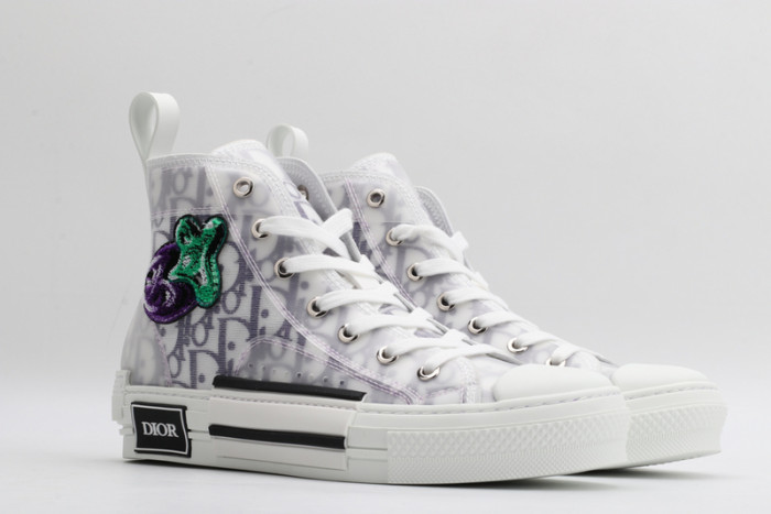 DR B23 OBLIQUE HIGH TOP SNEAKER