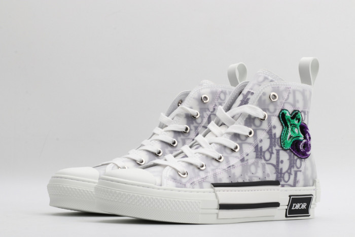 DR B23 OBLIQUE HIGH TOP SNEAKER
