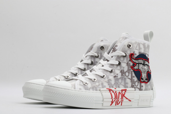 DR B23 OBLIQUE HIGH TOP SNEAKER