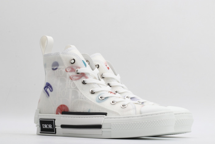 DR B23 OBLIQUE HIGH TOP SNEAKER