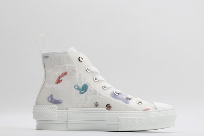 DR B23 OBLIQUE HIGH TOP SNEAKER