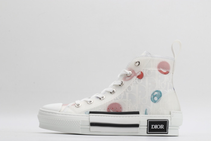 DR B23 OBLIQUE HIGH TOP SNEAKER