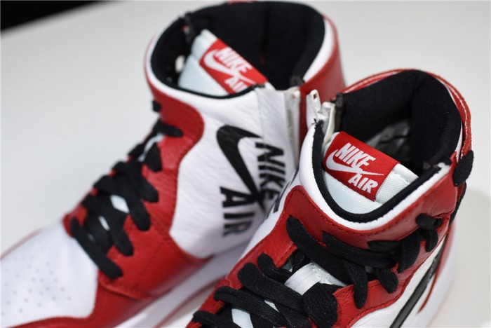 The Air Jordan 1 Rebel “Chicago” red AT4151-100