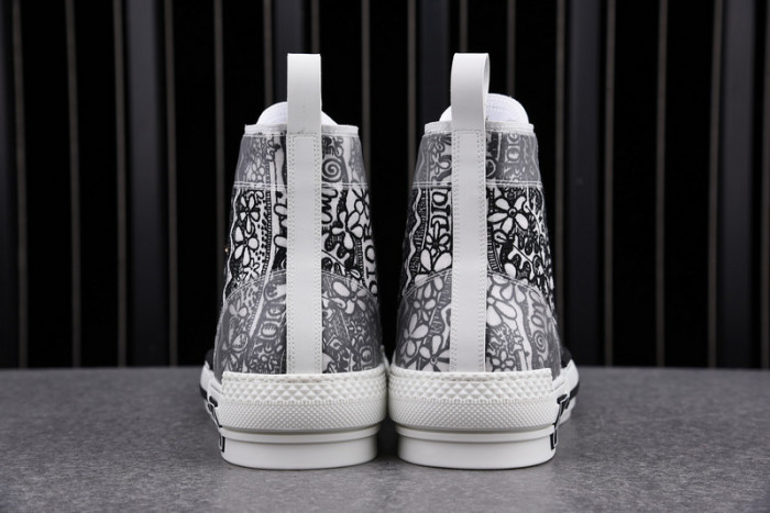 DR B23 OBLIQUE HIGH TOP SNEAKER