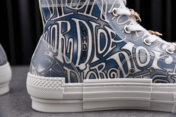 DR B23 OBLIQUE HIGH TOP SNEAKER