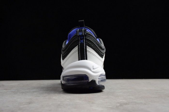 NIKE mens Air Max 97 White/Black-Persin Violet 921522-102