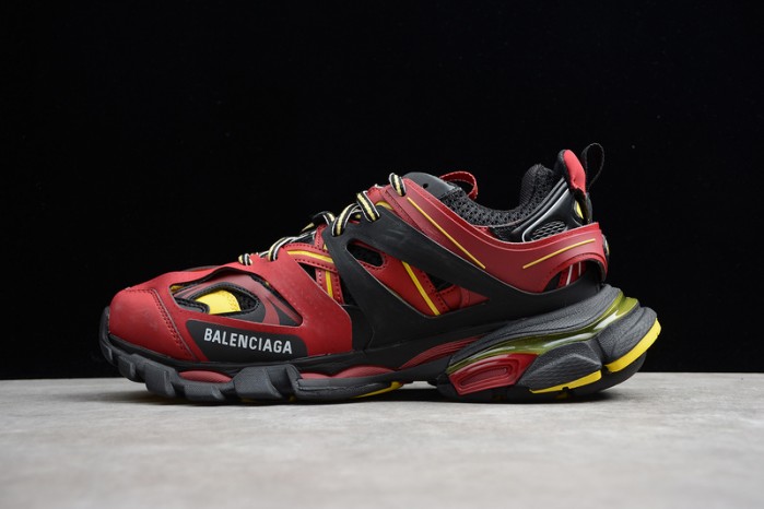 BL SNEAKER TESS.S.GOMMA BLACK RED 542023 W1GB9