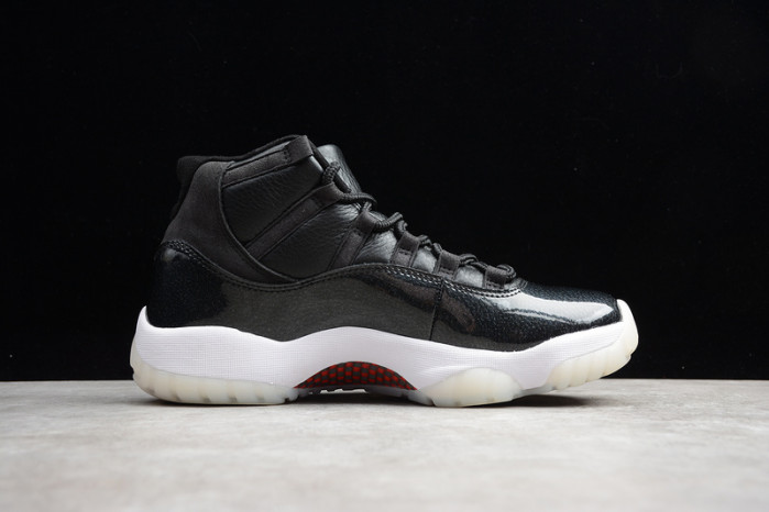 JORDAN 11 RETRO BP "72-10" black mens 378037-002