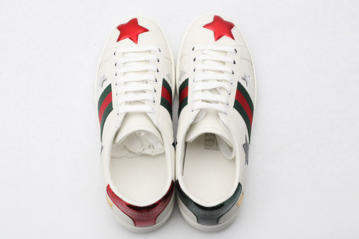 GC Ace Embroidered Low-Top Sneaker WITH COLORFUL STARS 431942-A38G1
