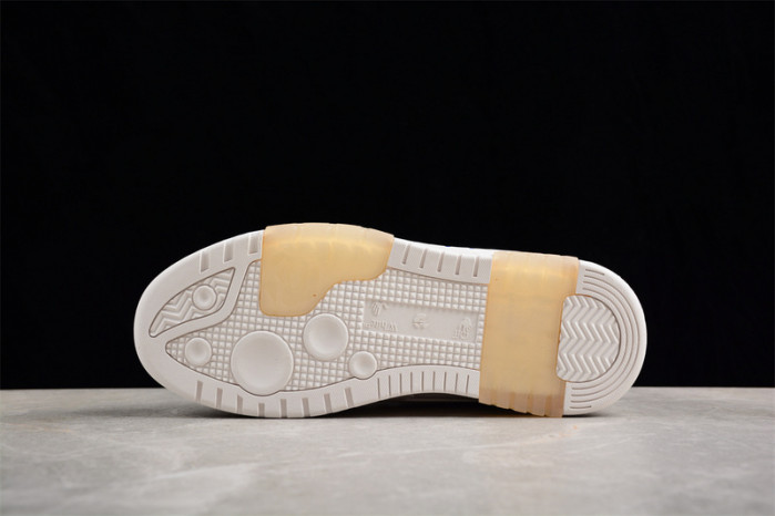 OFF-WHITE Out Of Office "OOO" Low Tops For Walking White Blue OW-45