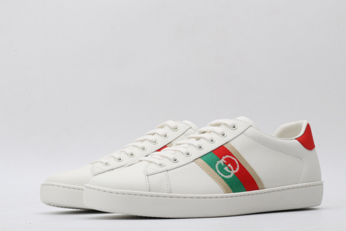 GC ACE EMBROIDERED LOW-TOP SNEAKER WITH GG LOGO