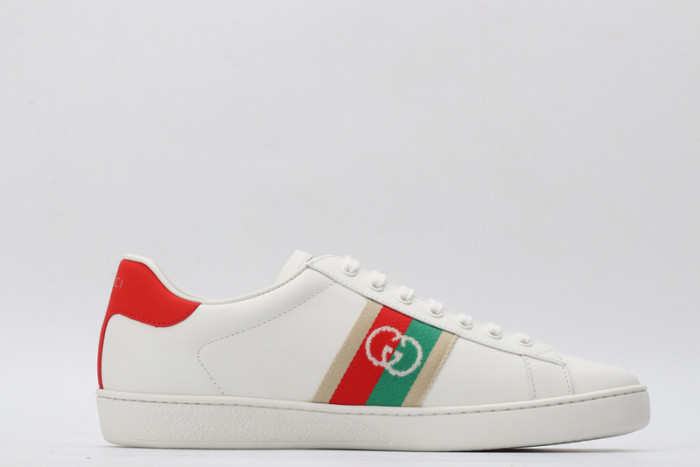 GC ACE EMBROIDERED LOW-TOP SNEAKER WITH GG LOGO