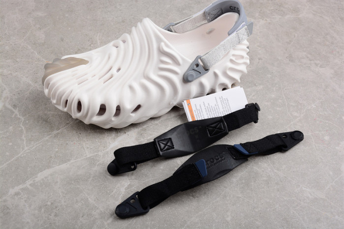 CROCS POLLEX CLOG BY SALEHE BEMBURY SPACKLE ALMOST WHITE