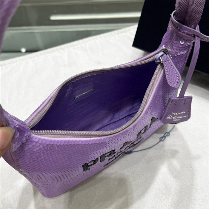 Prada 1N1419 Nylon Hobo Bag-24*11*7CM