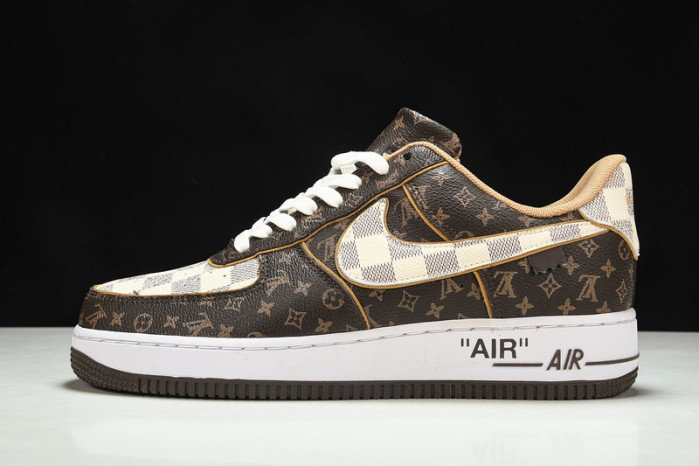 LV X NIKE AIR FORCE MONOGRAM DAMIER AZUR 6A8PYL-002