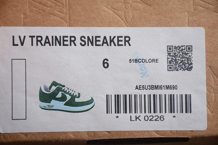 LV X NIKE AIR FORCE SNEAKER LK0226