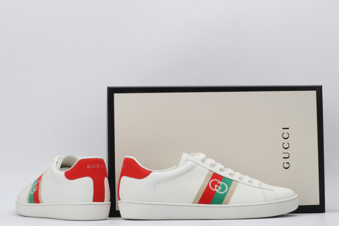 GC ACE EMBROIDERED LOW-TOP SNEAKER WITH GG LOGO