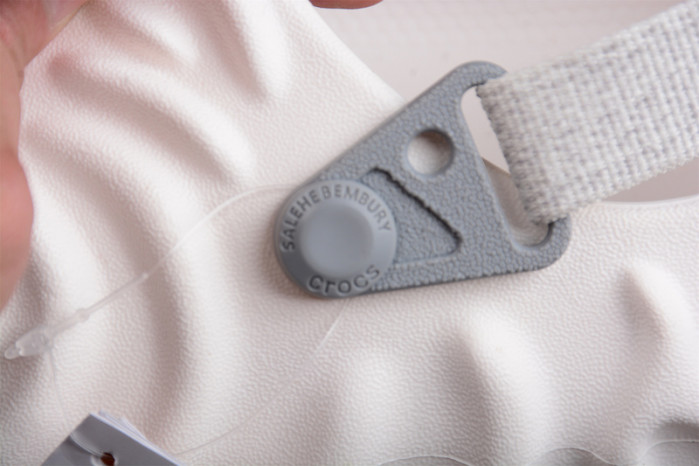CROCS POLLEX CLOG BY SALEHE BEMBURY SPACKLE ALMOST WHITE
