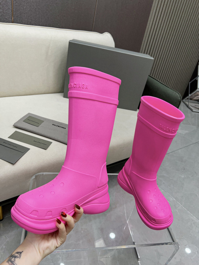 Ba*len*cia*ga x crocs chunky rubber boots