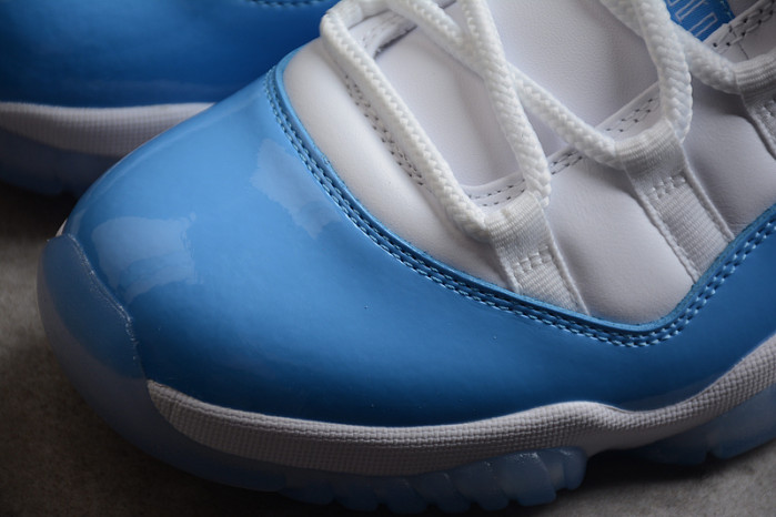 AIR JORDAN 11 RETRO LOW "CAROLINA 2017 RELEASE" mens 528895-106