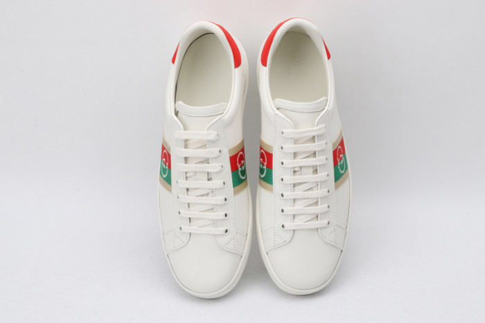 GC ACE EMBROIDERED LOW-TOP SNEAKER WITH GG LOGO