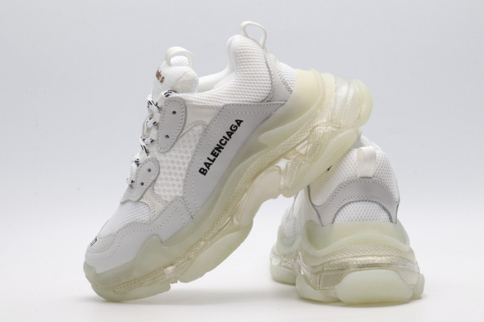 BC Tripe S Clear Sole Sneaker 544351 W09E1 3816