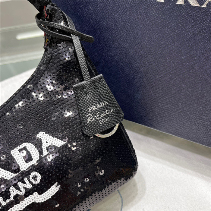 Prada 1N1419 Nylon Hobo Bag-24*11*7CM