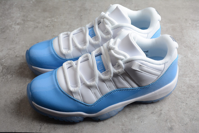AIR JORDAN 11 RETRO LOW "CAROLINA 2017 RELEASE" mens 528895-106
