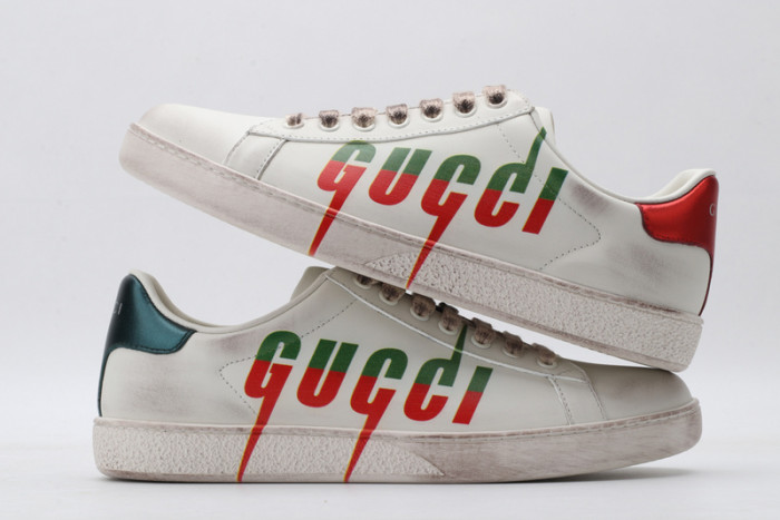 GC ACE EMBROIDERED LOW-TOP SNEAKER WITH LOGO