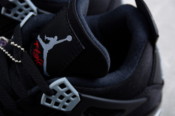 AIR JORDAN 4 “BLACK CANVAS” DH7138-006