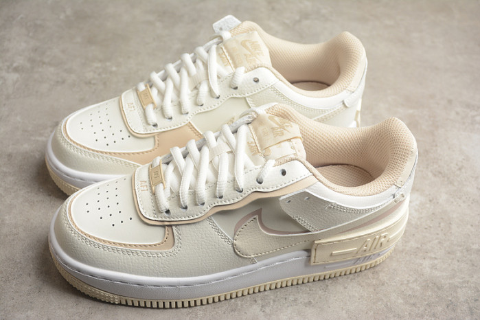 Nike Air Force 1 Shadow "Light Tan" FQ6871-111