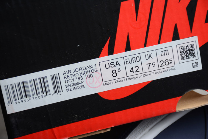 Jordan 1 Retro High Midnight Navy (2020) - DC1788-100