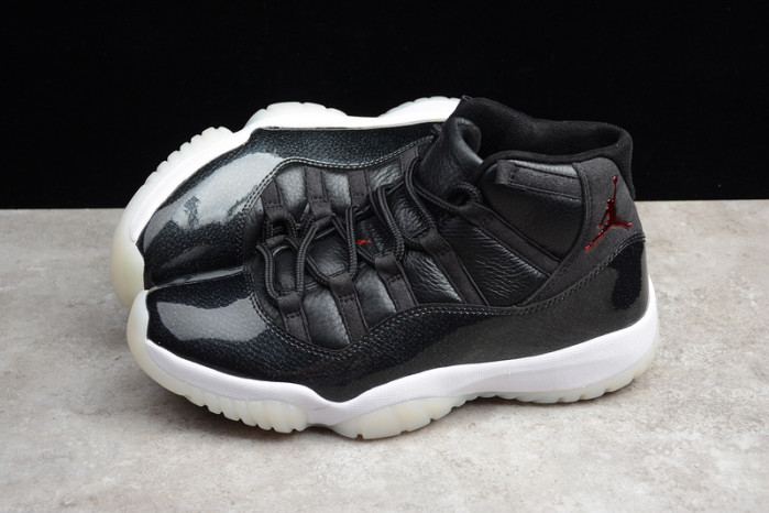 JORDAN 11 RETRO BP "72-10" black mens 378037-002