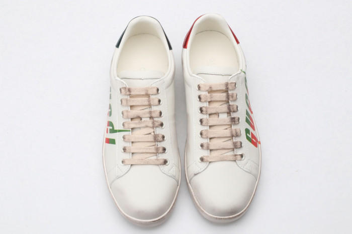 GC ACE EMBROIDERED LOW-TOP SNEAKER WITH LOGO