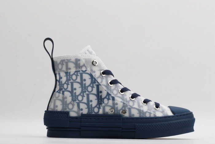 DR B23 Oblique High Top Sneakers Blue T004801-1055