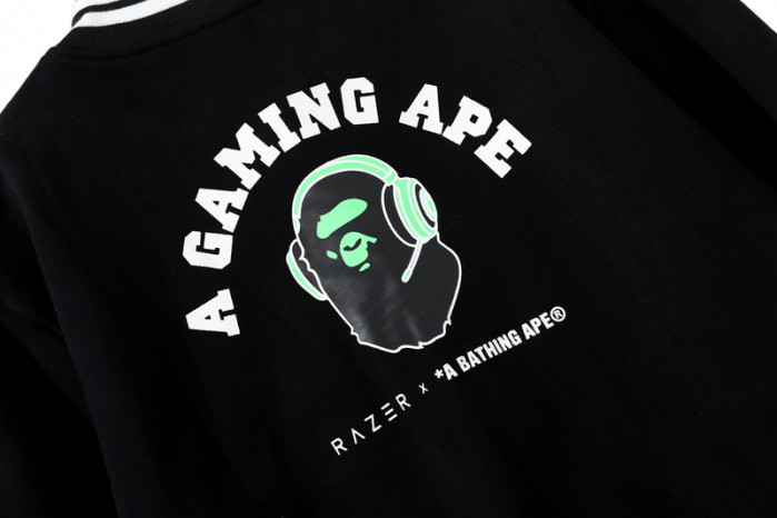 B*APE baseball jacket bpj-02