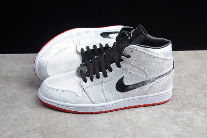 Air Jordan 1 Mid "Clot - Fearless" - CU2804-100