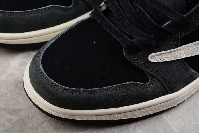TRAVIS SCOTT X AIR JORDAN 1 LOW OG “BLACK/PHANTOM” DM7866-001