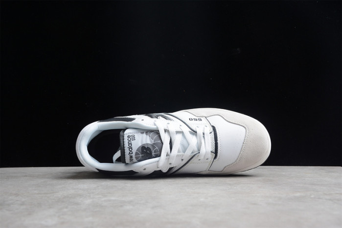 NEW BALANCE 550 WHITE BLACK BB550HA1