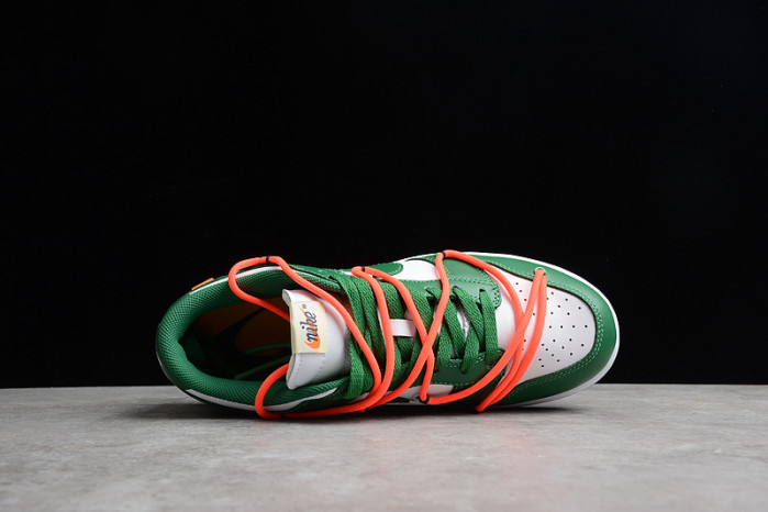 OW Nike Dunk Low Pine Green CT0856-100