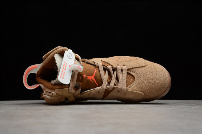 Jordan 6 Retro Travis Scott British Khaki - DH0690-200