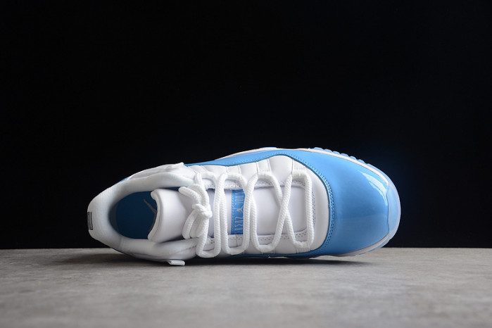 AIR JORDAN 11 RETRO LOW "CAROLINA 2017 RELEASE" mens 528895-106