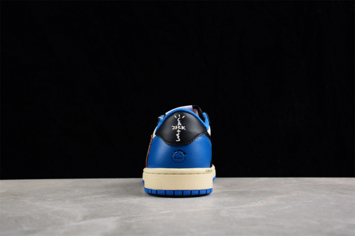TRAVIS SCOTT X FRAGMENT X AIR JORDAN 1 LOW OG DM7866-140