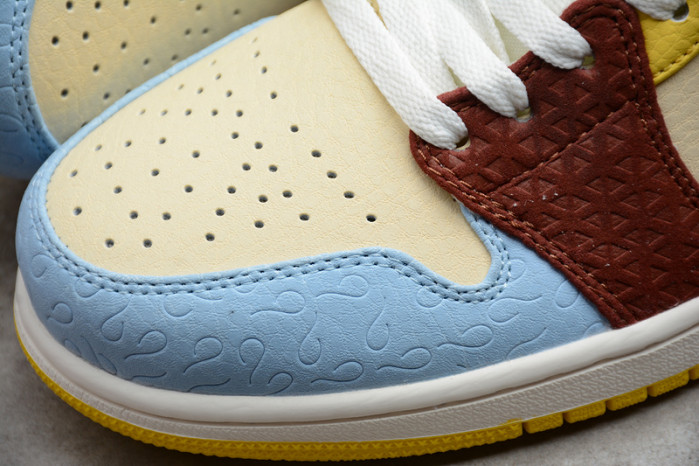 Air Jordan 1 Mid SE Fearless Maison Chateau CU2803-200