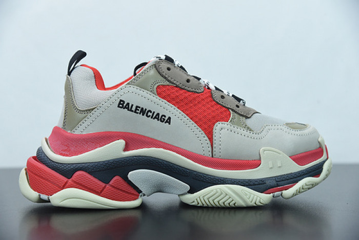 BL TRIPLE S TRAINERS CLEAR SOLE GREY GLOW WHITE 541624 W09OH 1009